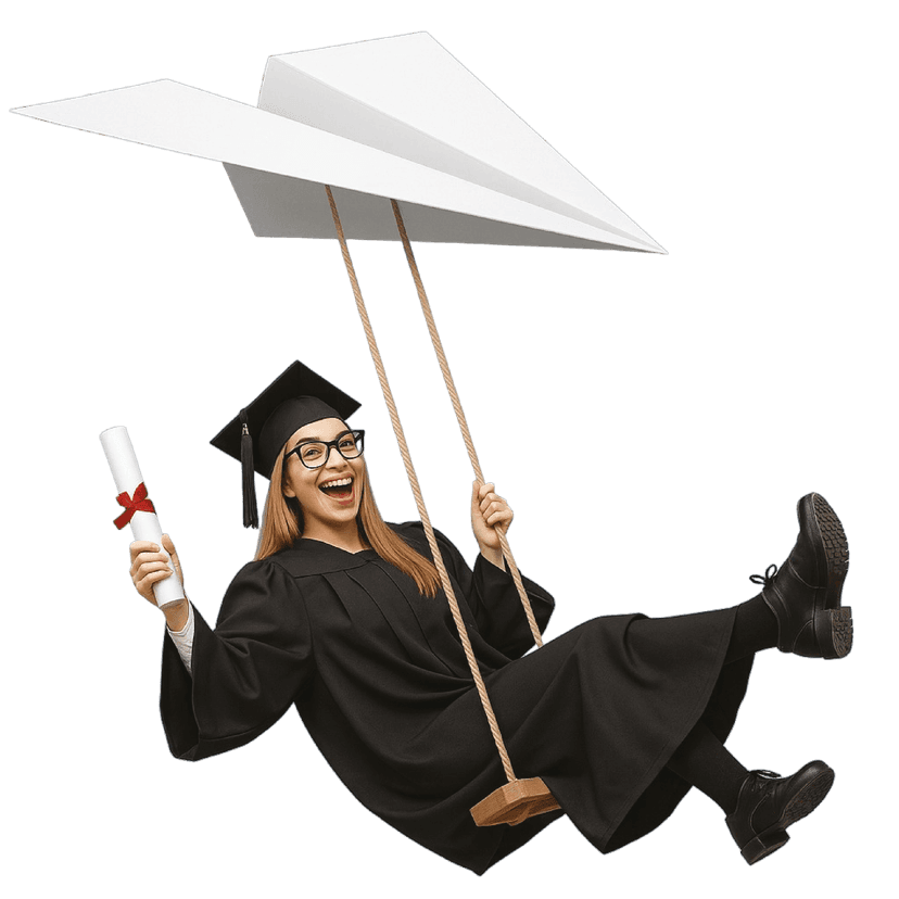 Student with books